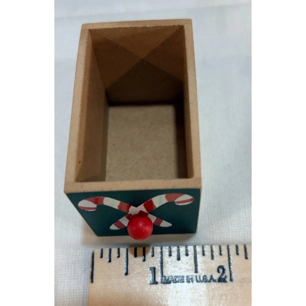 2003 Christmas Wooden Box Advent Calendar